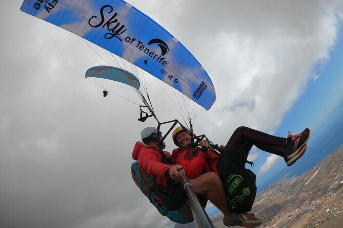 Acrobatic Paragliding Flight with Spanish Champion in Tenerife - Photos, videos, and the real price