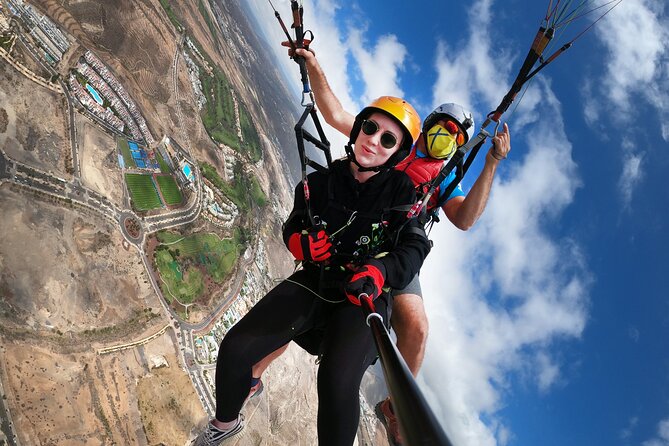 Acrobatic Paragliding Flight with Spanish Champion in Tenerife - What takeoff feels like