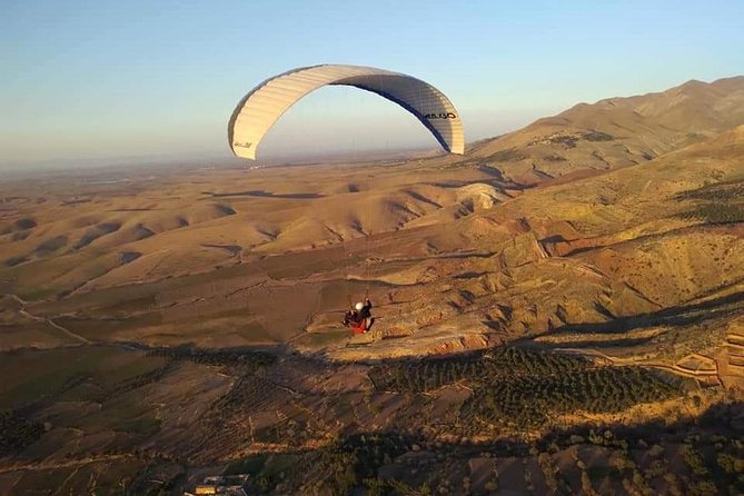 Agafay Desert Paragliding DUO Experience from Marrakech - From Marrakech to the foothills
