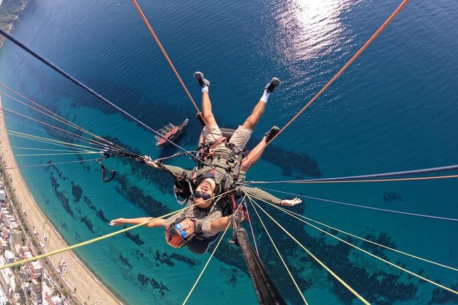Alanya Paragliding and Cleopatra Beach from Antalya - The view from the air
