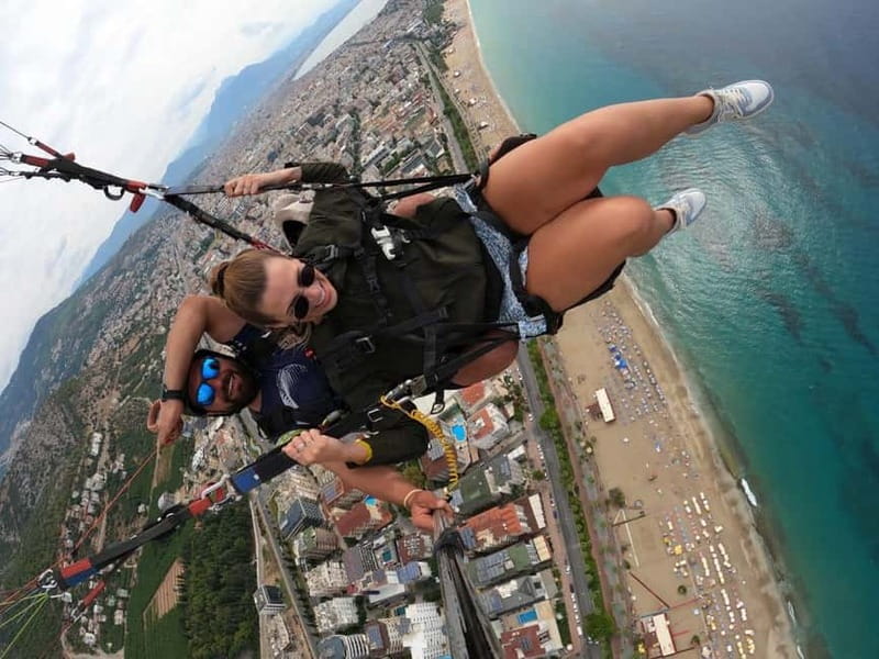Alanya: Tandem Paragliding Experience with Video Option - Key details before you book