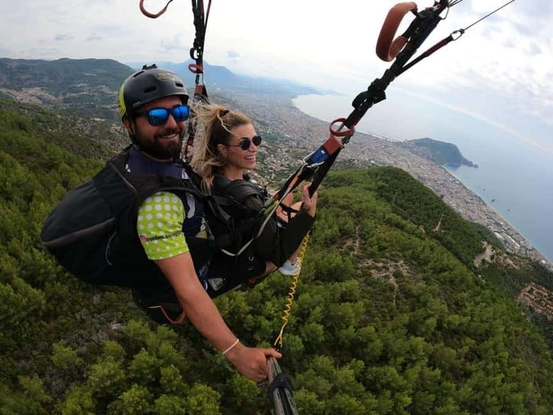 Alanya: Tandem Paragliding Experience with Video Option - The camera package and its real cost