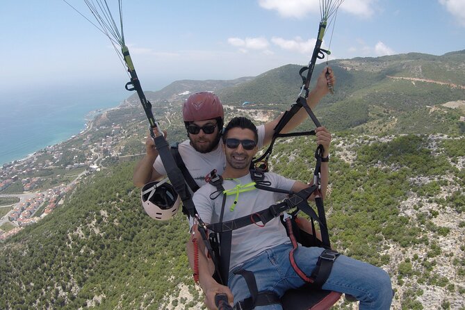Alanya: Tandem Paragliding Experience - What the flight over Cleopatra Beach feels like