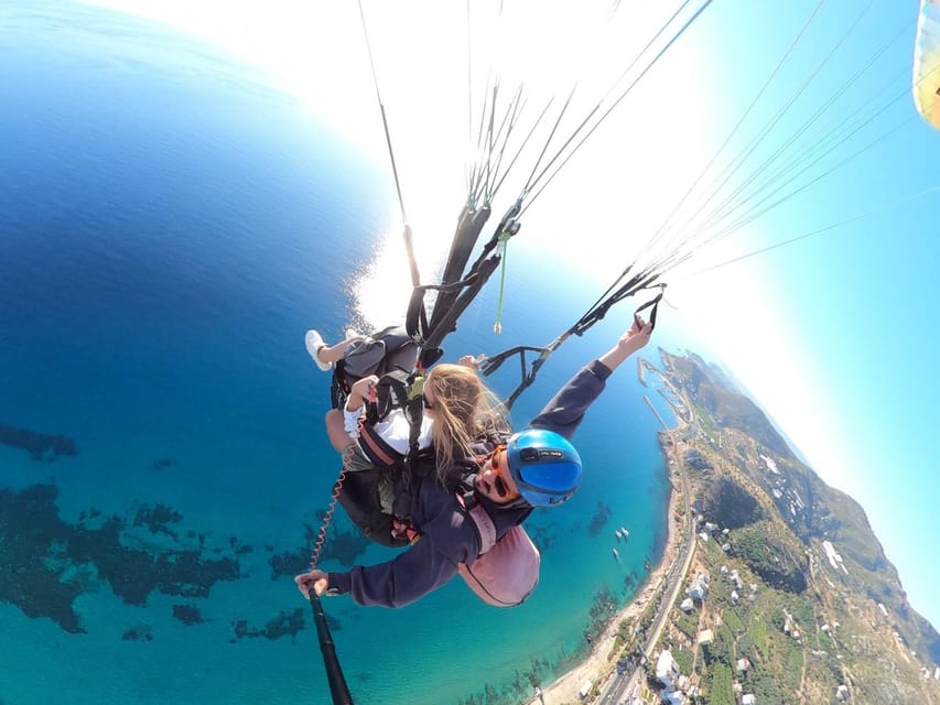 Alanya: Tandem Paragliding Flight to Cleopatra Beach - The Cleopatra Beach landing