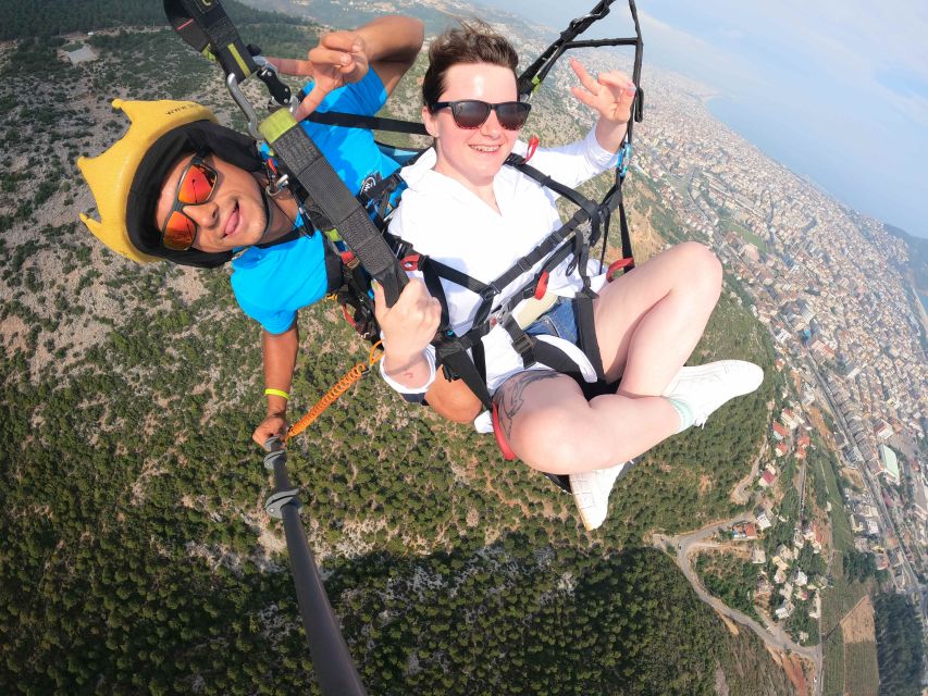 Alanya: Tandem Paragliding Over a Castle and the Sea - What the $100 price really covers
