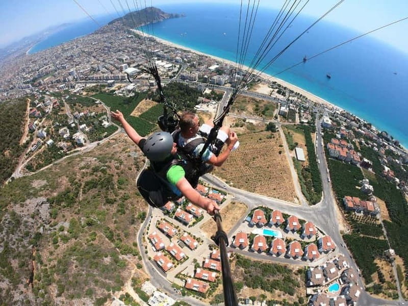 Alanya: Tandem Paragliding SkyDiving With Pick-up & Drop-off - Meeting Your Pilot and Getting Ready