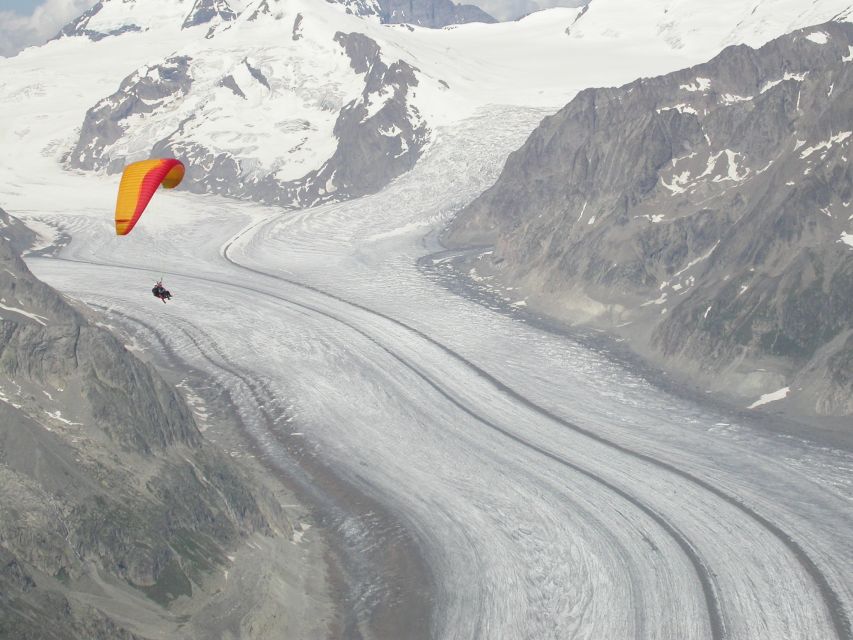 Aletsch Arena: Paragliding Tandem Flight Basic - Key points to know before you book