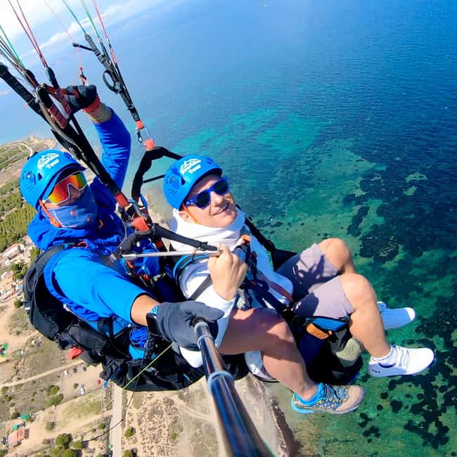 Alicante: Santa Pola, Benidorm Tandem Paragliding Experience - A five-hour flight day above Alicante