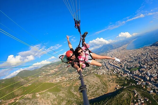 Antalya / Belek : Tandem Paragliding By Local Expert Pilots - Landing beside Cleopatra’s Beach