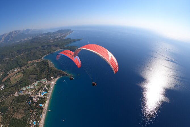 Antalya Tahtalı Summit Tandem Paragliding with Cable Car Transfer - Takeoff and the first minutes in the air
