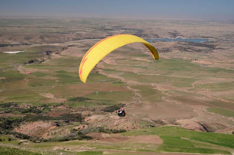 Atlas Paragliding & Agafay Desert Adventure from Marrakech - Berber breakfast before the flight