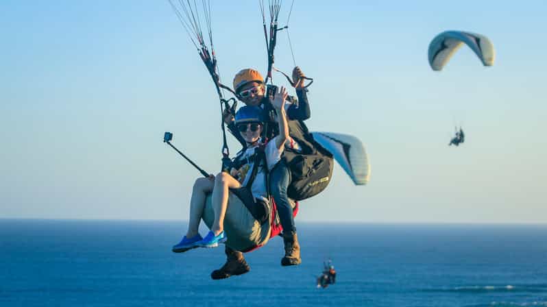 Bali: Nusa Dua Tandem Paragliding with Certified Pilot - The GoPro footage is a useful extra
