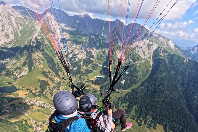 Baptism in Paragliding in La Clusaz - The small step that starts the flight