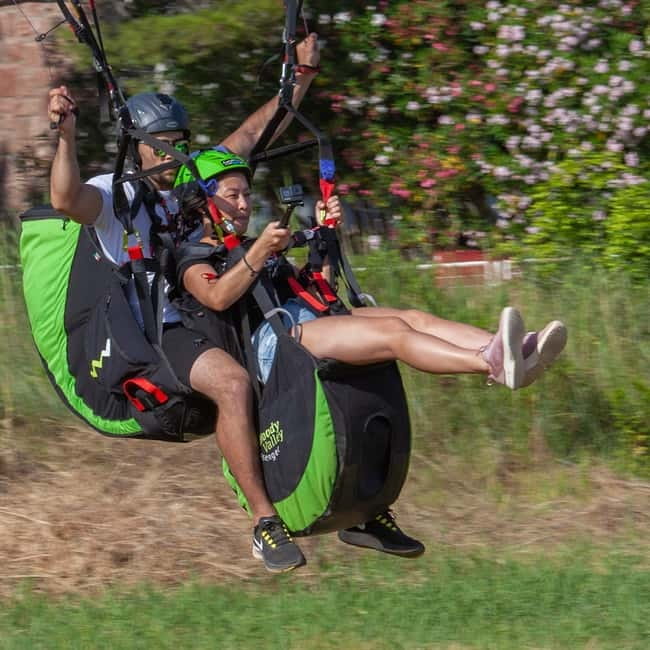 Becici Beach: Tandem Paragliding Flight in Budva Riviera - The strongest part: calm, professional instruction