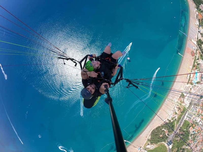 Becici Beach: Tandem Paragliding Flight in Budva Riviera - From beach meeting point to hilltop launch