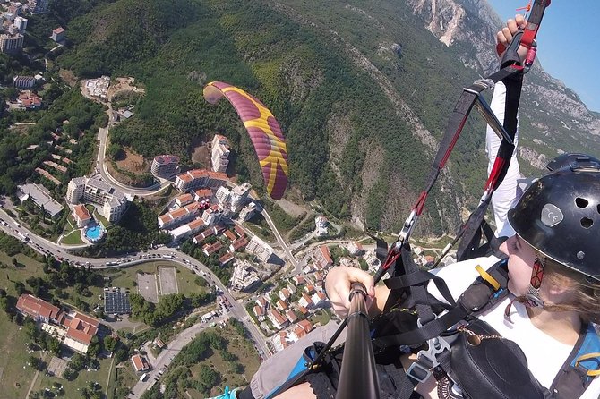 Bečići Standard Paragliding Montenegro /All-inclusive - A One-Hour Plan With a Short Flight