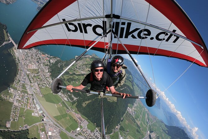 Birdlike Hang Gliding Lucerne - Taking the cable car from Stans to Stanserhorn