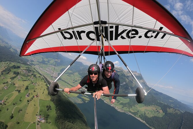 Birdlike Hang Gliding Lucerne - Choosing between a gentle cruise and fast turns
