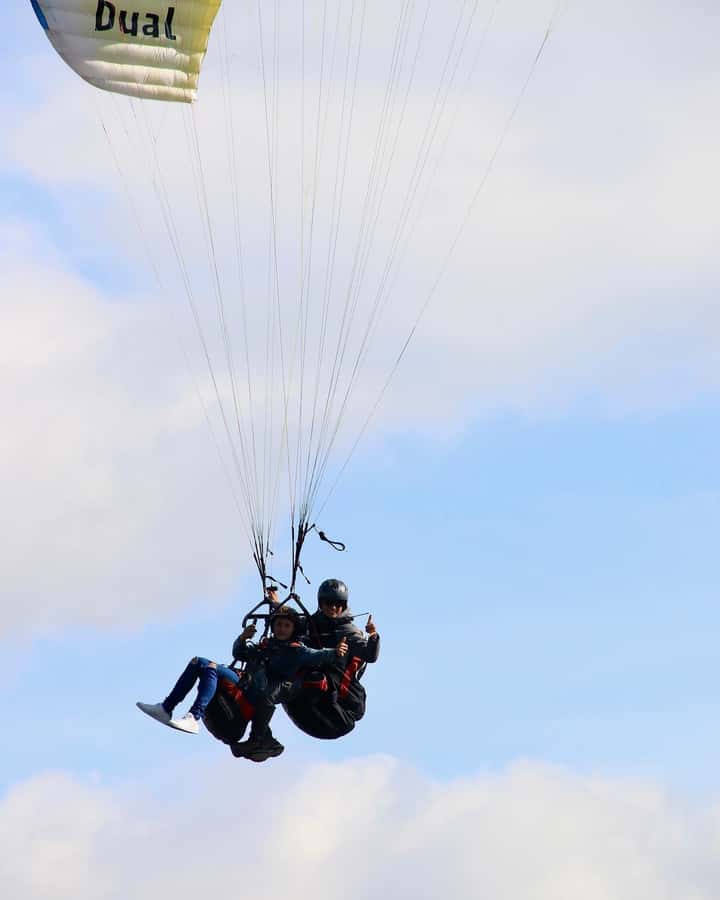 Bogota: Paragliding activity in La Calera with transfers - What you see from the air