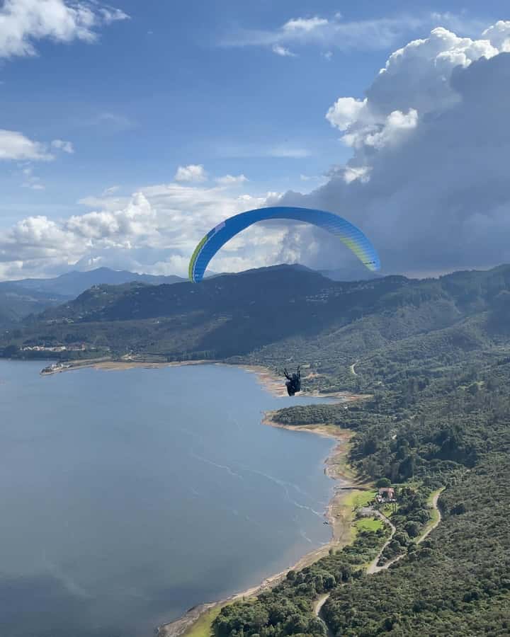Bogota: Paragliding Flight Ticket in Guatavita - The takeoff and 20 to 25 minutes in the air