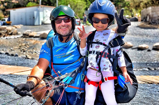 BRONZE tandem paragliding flight in South Tenerife, free pick up - Timing, weather, and cancellation