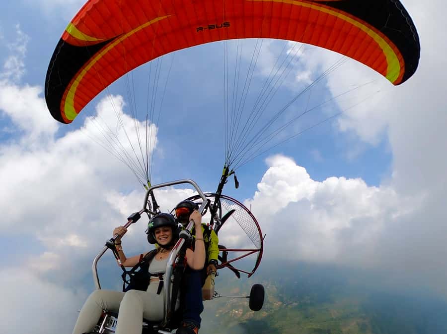 Cali: Paratrike Flight - Paragliding - Key points at a glance