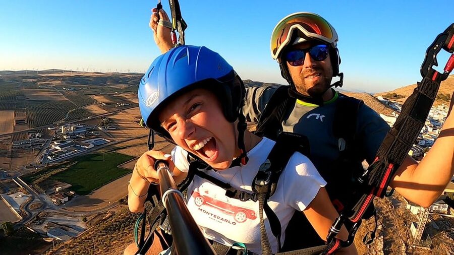 Caminito Del Rey Environment: Tandem paragliding flights - Flying above the Caminito del Rey