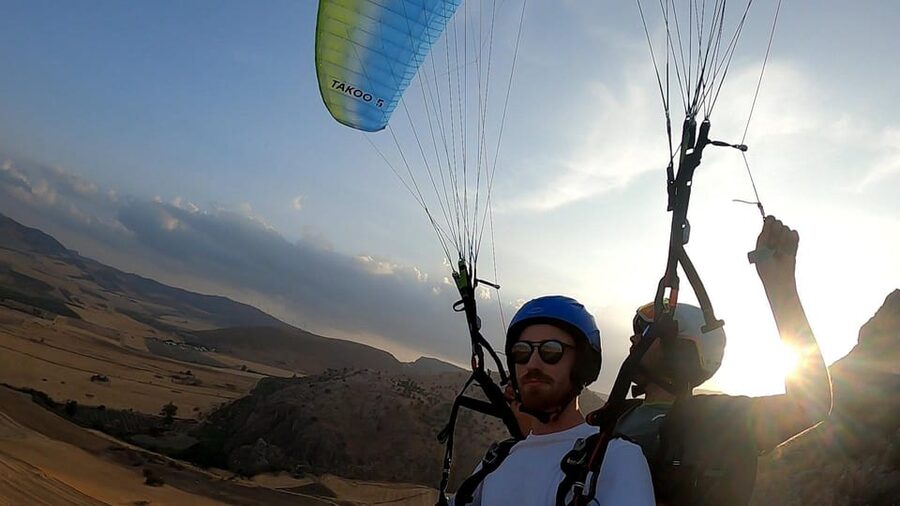 Caminito Del Rey Environment: Tandem paragliding flights - Views, birds, and the short time in the air