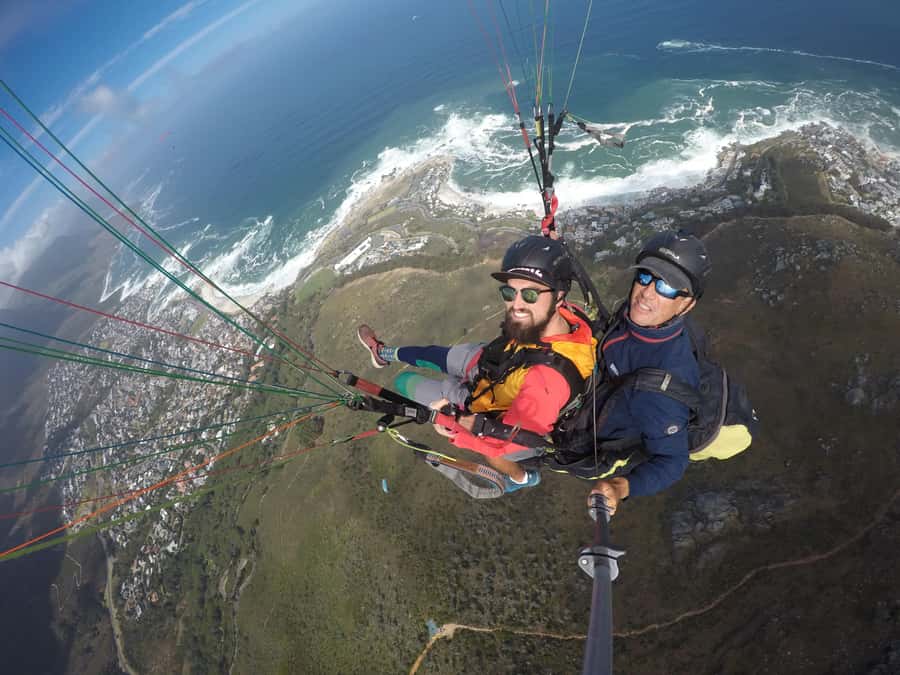 Cape Town: Tandem Paragliding Adventure - Landing and getting back down