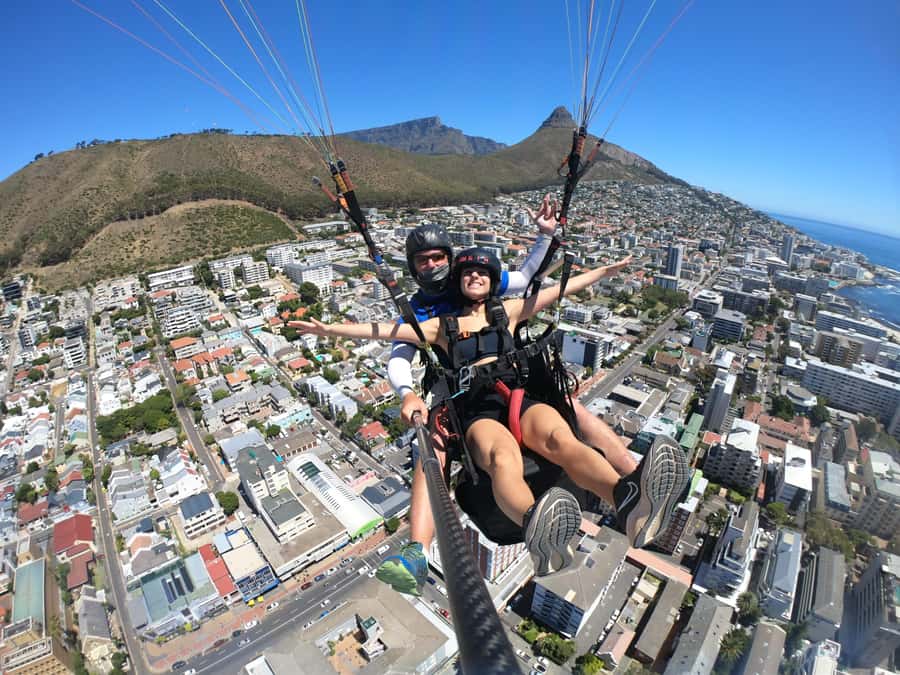 Cape Town: Tandem Paragliding with views of Table Mountain - What $109 buys you above Cape Town