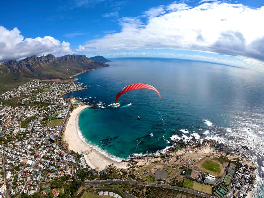 Cape Town: Tandem Paragliding with views of Table Mountain - Signal Hill or Lions Head, decided by wind