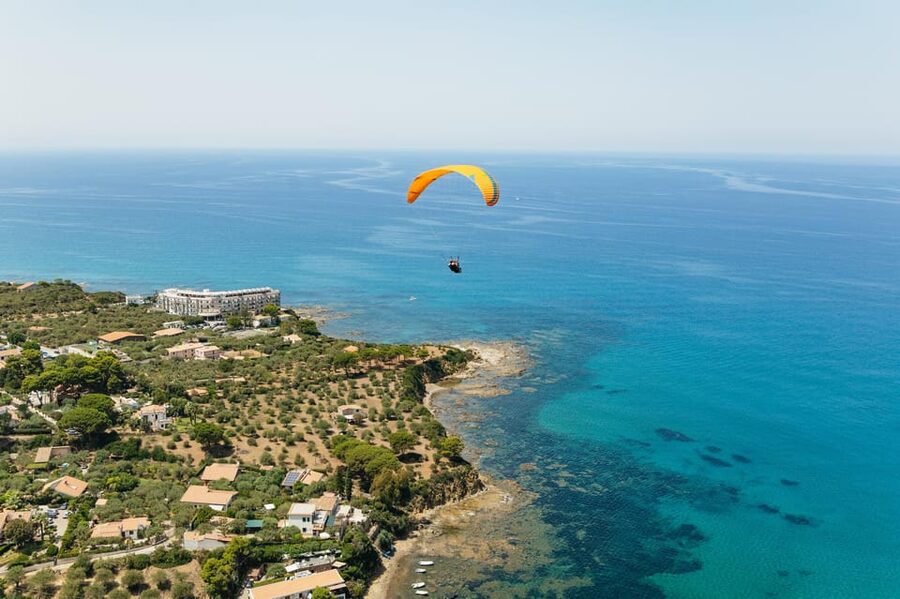 Cefalù: Tandem Paragliding Flight and GoPro13 Video - Weather, timing, and the small group