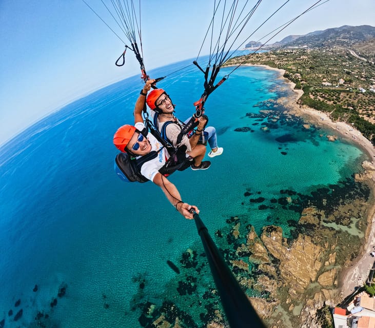 Cefalù: Tandem Paragliding Flight and GoPro13 Video - Who will get the most from this flight?