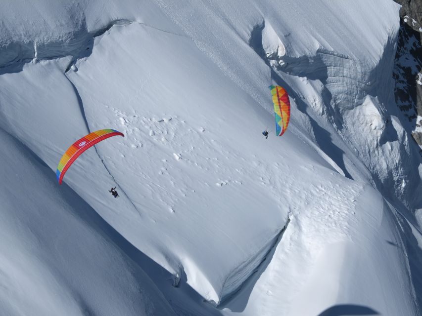 Chamonix: Tandem Paragliding Flight with Mont-Blanc Views - A gentle running start toward Mont Blanc