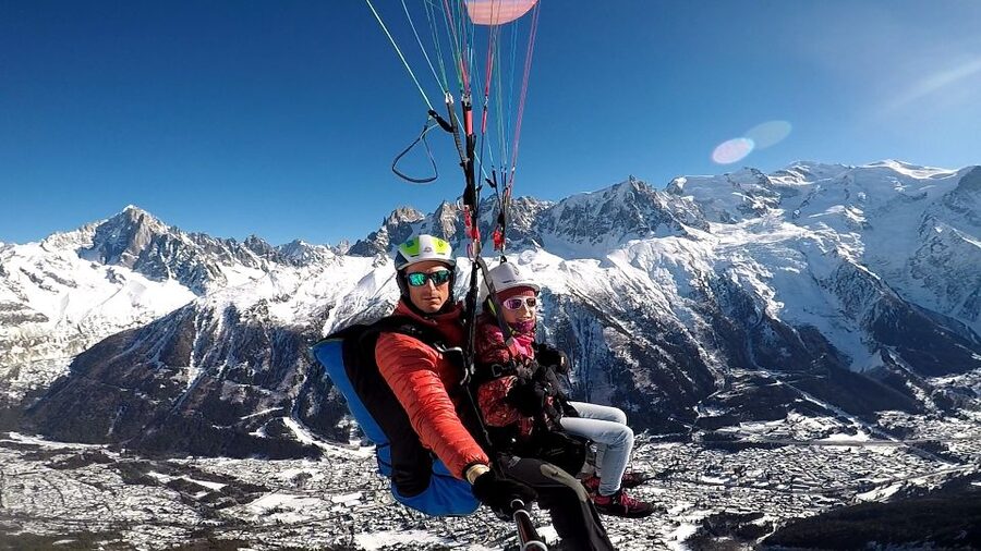 Chamonix: Tandem Paragliding Flight with Video - Optional aerial acrobatics before landing