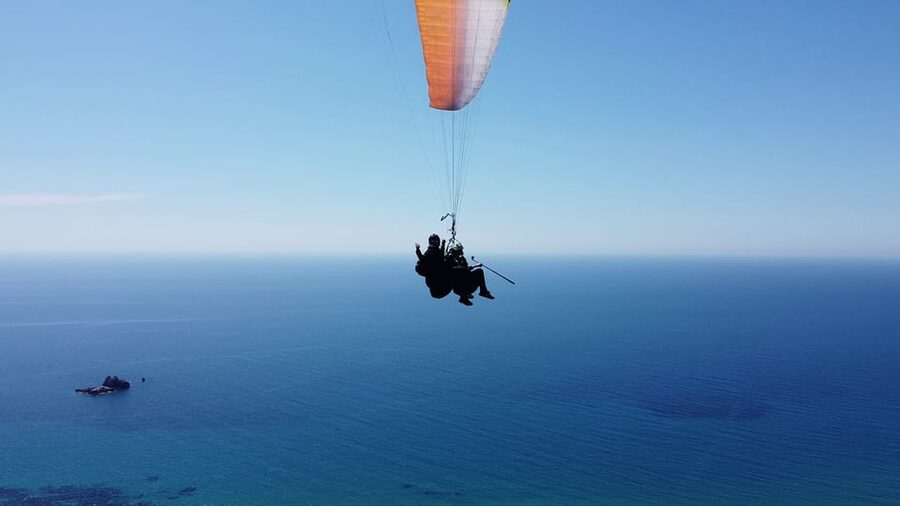 Corfu: Paragliding Tandem Flight Above Pelekas Town - Should you add the GoPro video?