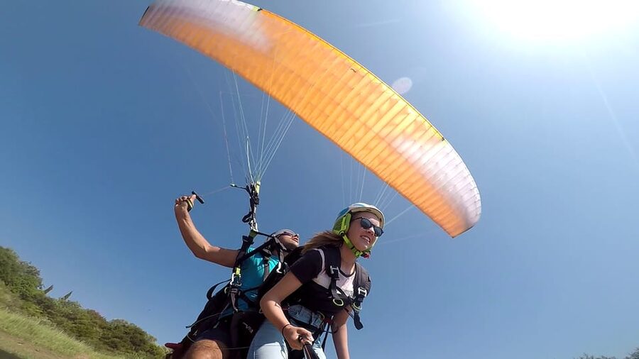 Corfu: Paragliding Tandem Flight Above Pelekas Town - Who will enjoy this most