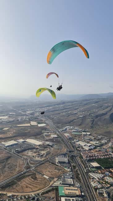 Costa Adaje: Paragliding from 1100m - Incredible landscape! - Key points at a glance