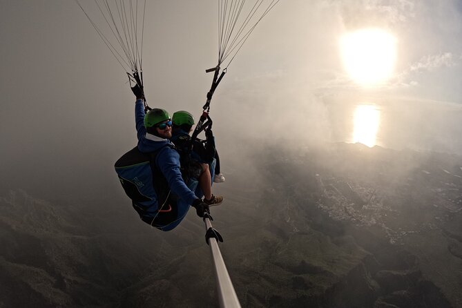 Costa Adeje paragliding, the best tandem flight in Tenerife - The view from above Costa Adeje