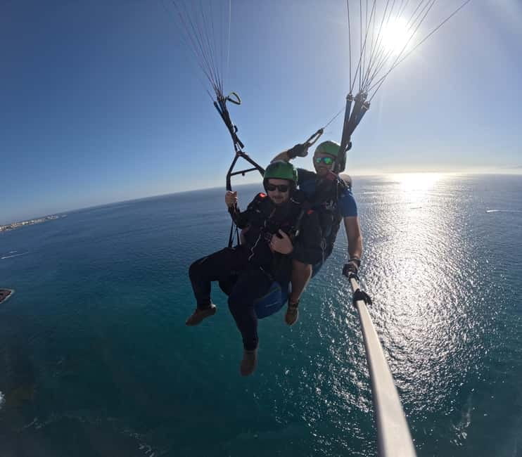 Costa Adeje, Paragliding with pick up service and 5 free photos! - Booking flexibility and practical planning