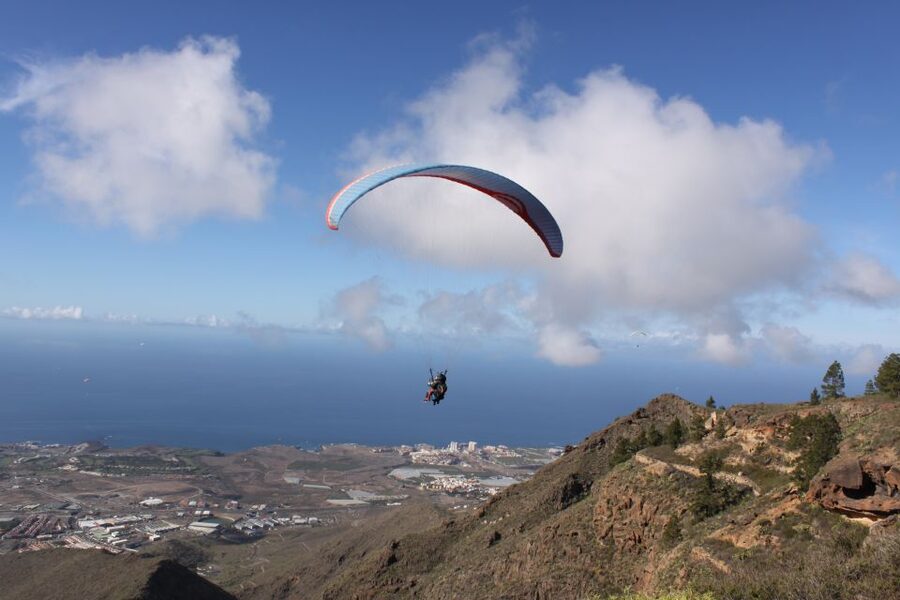 Costa Adeje: Tandem Paragliding Flight with Free Pickup - The beach landing is a bonus, not a promise