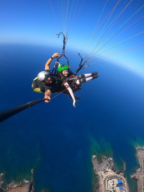Costa Adeje: Tandem Paragliding Flight with Pickup - Weather is part of the deal
