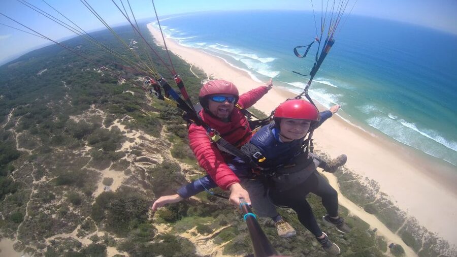 Costa de Caparica: Paragliding Tandem Flight - What 15 minutes in the air feels like