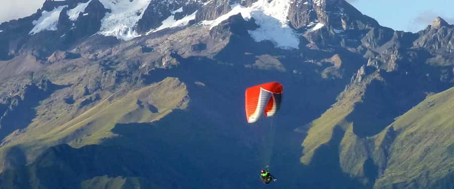 Cusco: Tandem Paragliding in The Sacred Valley of The Incas - Safety briefing, harness, and the first few steps