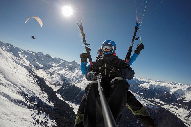 DAVOS: Paragliding For 2 Passengers - Together In The Air! (Video&Photos Incl.) - The Davos take-off and alpine views