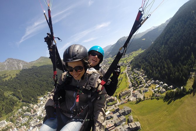 Davos Paragliding Private Tandem Pilot Half Day - Landing near the original meeting point