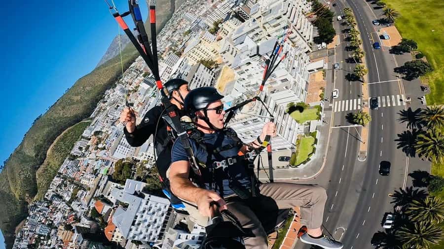Discover Cape Town Tandem Paragliding - From Cape Town pickup to colorful Bo-Kaap