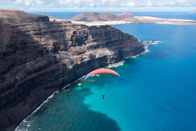 DISCOVERY FLIGHT tandem paragliding Lanzarote with pro pilot - Photos and video add real value at $162.80