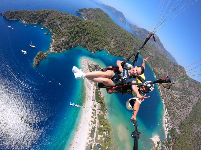 Fethiye: Babadag Tandem Paragliding Flight over Oludeniz - Launching above Oludeniz from Babadağ