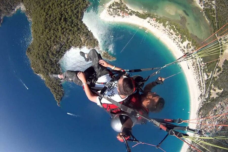 Fethiye: Blue Lagoon Tandem Paragliding w/Photos & Video - What the Flight Feels Like